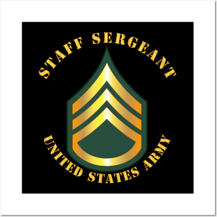 Army - Staff Sergeant - SSG Posters and Art